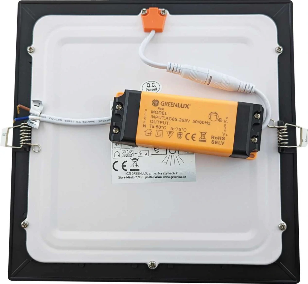 LED60 VEGA-S Black 12W NW