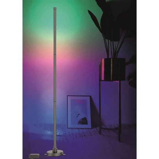 LED smart stojací lampa Rainbow, wifi, RGB, CCT, 140cm