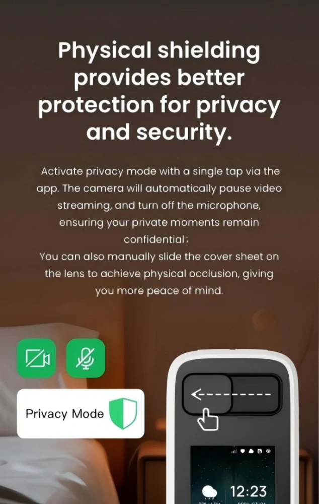 Smart vnitřní kamera Immax NEO LITE, 355°, WiFi 2,4 a 5GHz, 4MP, LCD