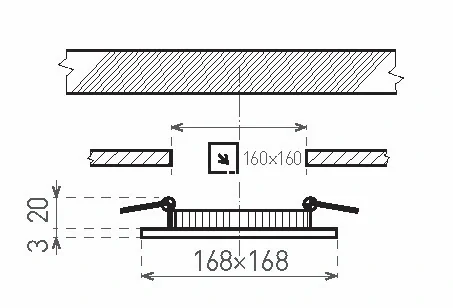 LED60 VEGA-S Black 12W NW