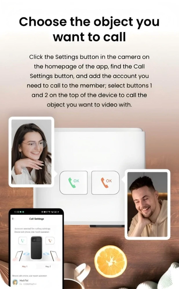 Smart vnitřní kamera Immax NEO LITE, 355°, WiFi 2,4 a 5GHz, 4MP, LCD