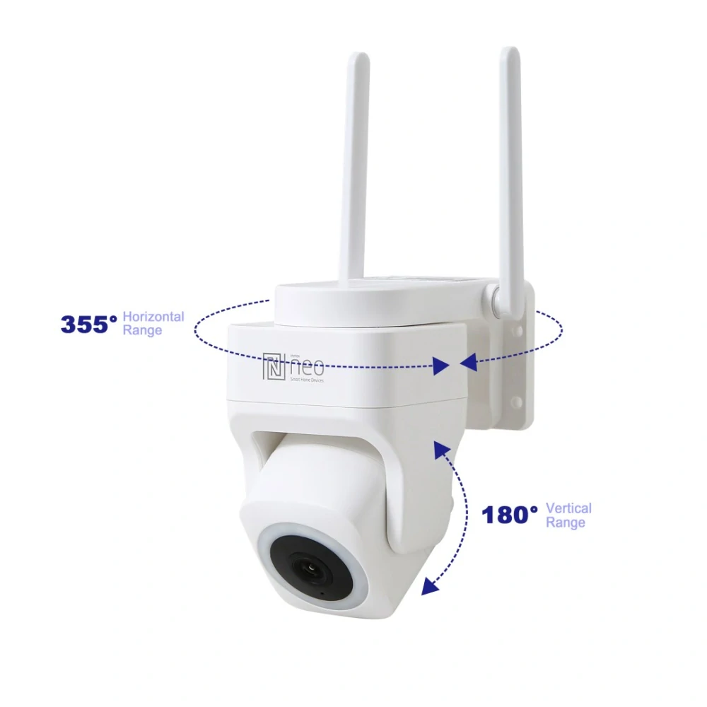 Immax NEO LITE Smart Security venkovní kamera CUBE, PT, WiFi 2,4 a 5GHz, 4MP, ONVIF