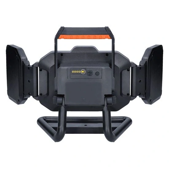 LED reflektor 50W, přenosný, nabíjecí, 5000lm, oranžovo-černý