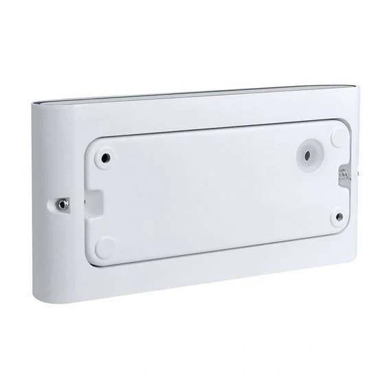 LED venkovní nástěnné osvětlení Modena, 12W, 680lm, 120°, bílá