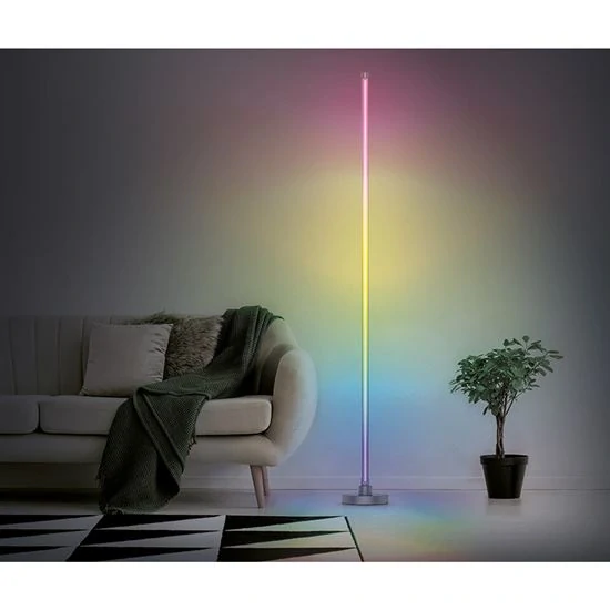 LED smart stojací lampa Rainbow, wifi, RGB, CCT, 140cm