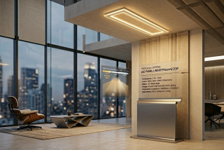 FAN Europe LED PANEL AUX Přisazený 39W 5500lm 3000/4000/6500K 120° akustický panel