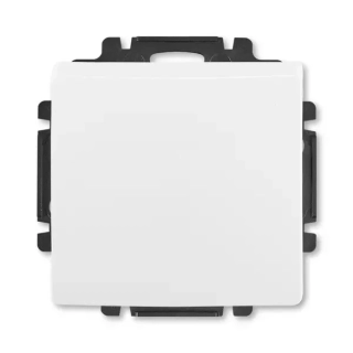 Přepínač č.7, bílý, SWING, s krytem