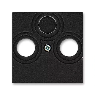 Kryt zásuvky televizní rozhlasové satelitní onyx Levit ABB