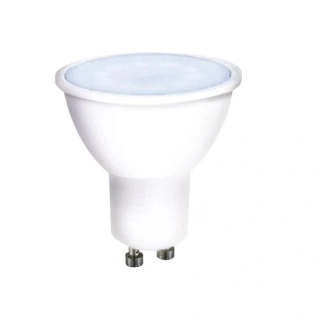 LED žárovka, bodová , 7W, GU10, 6000K, 595lm, bílá