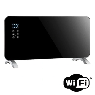 Konvektor sklokeramický s WiFi připojením