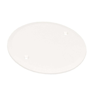 VÍČKO KE KRUH.KRABICI, konfigurace HA, barva SUPERBÍLÁ/RAL9003 KOPOS