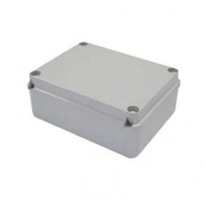 Rozbočovací krabice s ploch. víkem, IP56, 120x80x50mm 